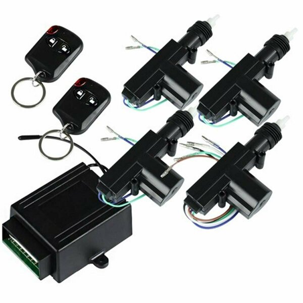 Overtime 4 Door Power Central Lock Kit 2 Button - 4 x 6 x 9 in. OV3206912